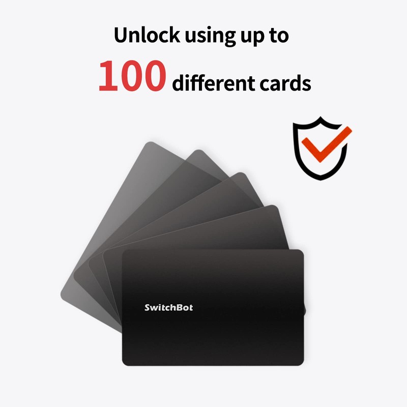 SwitchBot Card for Unlocking Your SwitchBot Lock via Keypad or