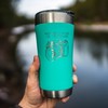 Tempercraft 20 oz Vacuum Insulated Tumbler w/Lid and Laser Engraved