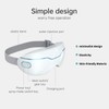 Kingm Eye Steamer for Dry Eye,Portable Warm Compress for Eyelid