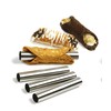Norpro, Set of 4 Stainless Steel Cannoli Forms, 5.75in/14.5cm