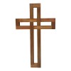 Cruz De Madera Decoracion Artesanal Cre55333rc-a