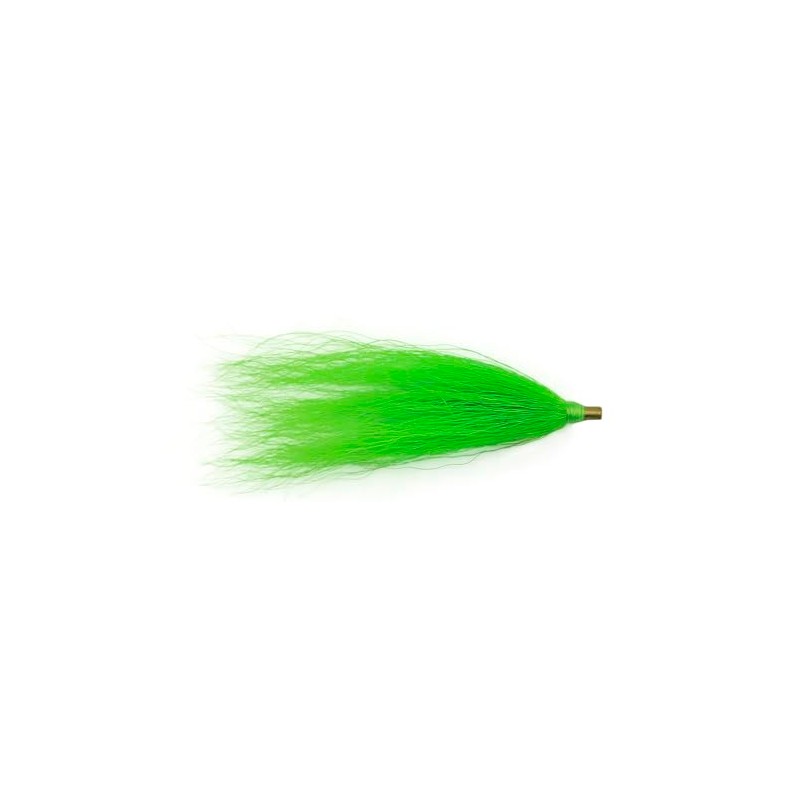 Aqua-Clear, Buck Tail Teaser Rivet Slider, Green Hair, 3 pc