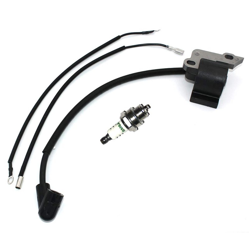 Ignition Coil Module with Spark Plug BM6A Fits McCulloch 333