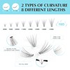 Oreola Eyelash Extension Set 228 Pieces Individual Eyelashes with Binding