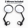 Bike Rearview Mirrors, Set of 2 – 360° Adjustable Convex