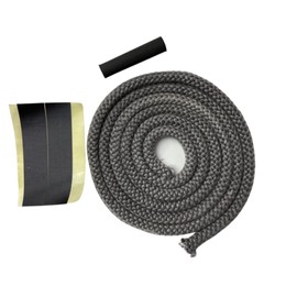 Caminos Wood Stove Door Seal 3 m Diameter 12 x 12 mm For Models: Madrid, Zeus, Valencia, Senator, Maximus, Kantus, Prestige1.0, Sevilla Cronos