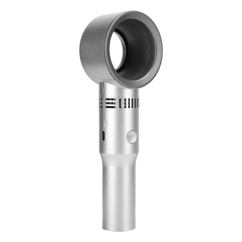GOWENIC Mini Handheld Bladeless Fan, Portable USB 2000mAh Battery 10h