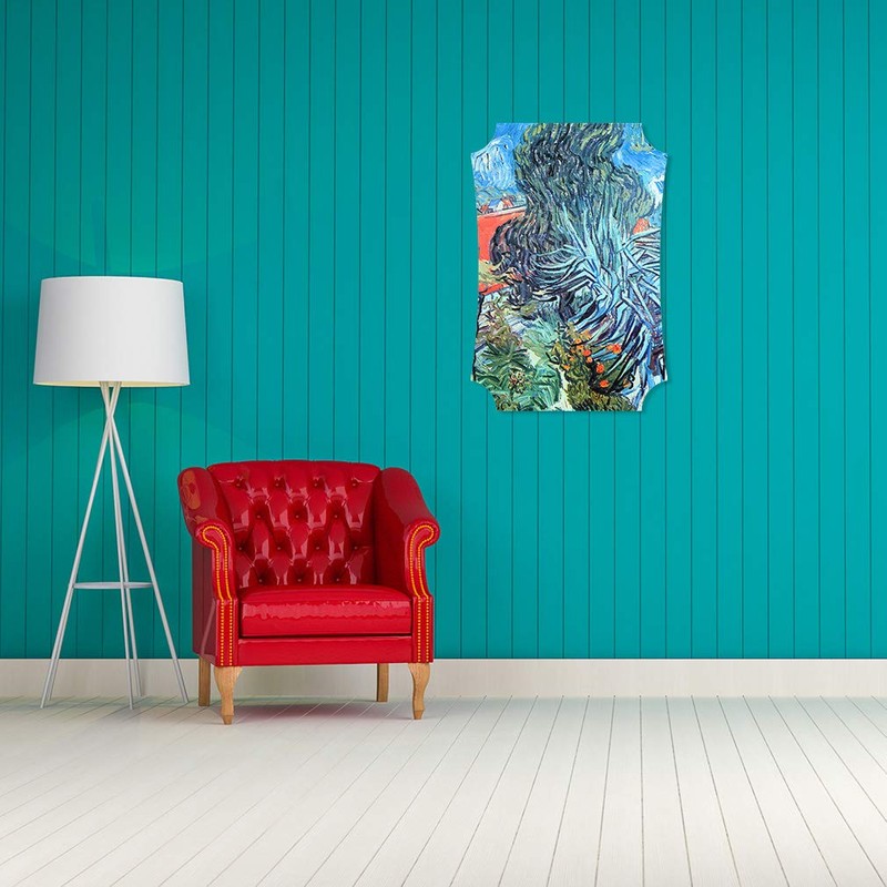 Fastasticdeals Vertical Home Decor Wall Sign Garden of Clinic St