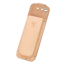 Kozuchi SN-22R Nume Leather Folding Saw Case, Slide Hook, Button Type, Embossed