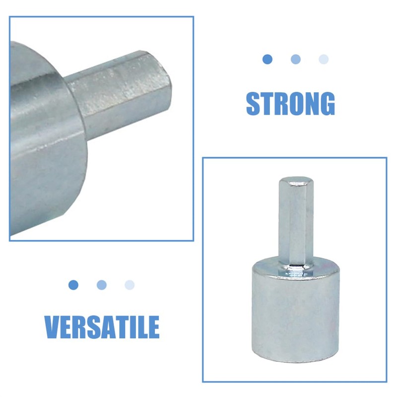 GANAZONO 2pcs Scissor Jack Drill Adapter Socket Durable Rv Stabilizer