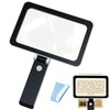 3X Magnifying Glass for Reading Handheld, Large Full Page Magnifier