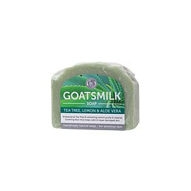 Harmony Soapworks Tea Tree and Lemon with Aloe Vera Goats Milk Soap 140g