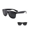 Ruayia Pack of 2 Grid Glasses, Eye Trainer Hole Glasses