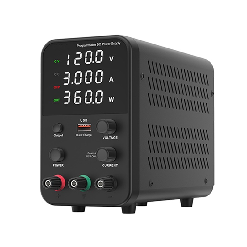 Bench DC Power Supply Variable 120V 3A Digital Display Adjustable