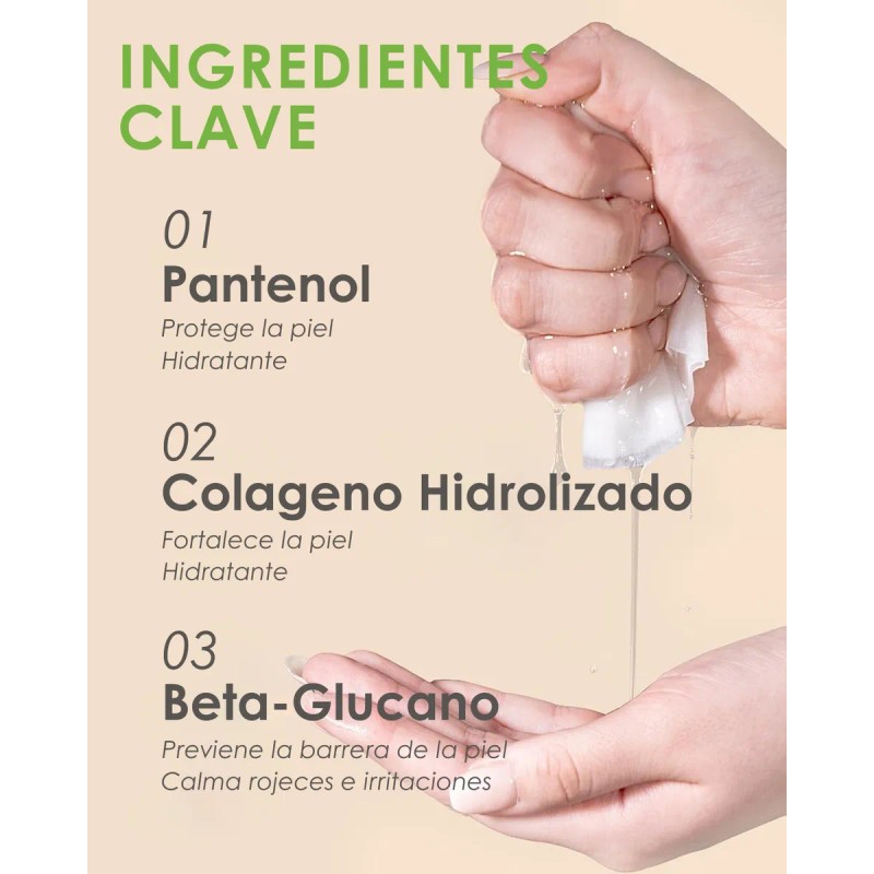 Dermal, Mascarilla Pepino X10, Hidratante Y Calmante