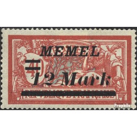 Memelgebiet 94 with hinge 1922 Supplementary Issue (Stamps for collectors)