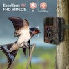 Crepidapy Trail Camera, 4K 50MP Game Camera with Night Vision