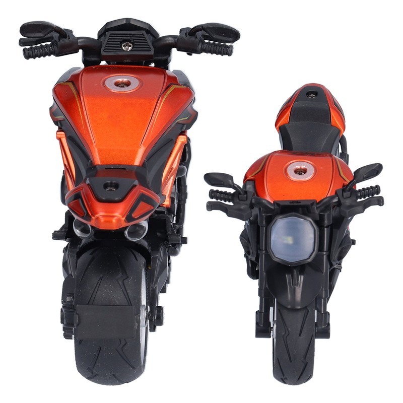 Motorcycle Model Alloy Simulation Motorbike Toy Collection Decoration for Children