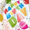 schone Birthday Party Paper Plates – Pack of 8 –