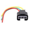 MOTOKU Cooling Fan Resistor w/Pigtail Wiring Harness Connector for Kia