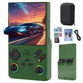 RegiisJoy 2025 New Upgraded V40 Max Handheld Game Console, 40000 Games 4 inch IPS Screen Retro Arcade Console, 256G 4000mAh Mini Portable Pocket Video Console Gift for Adults