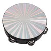 Tambourine Double Row Jingles Drum Metal Bell Handheld Drum Kids