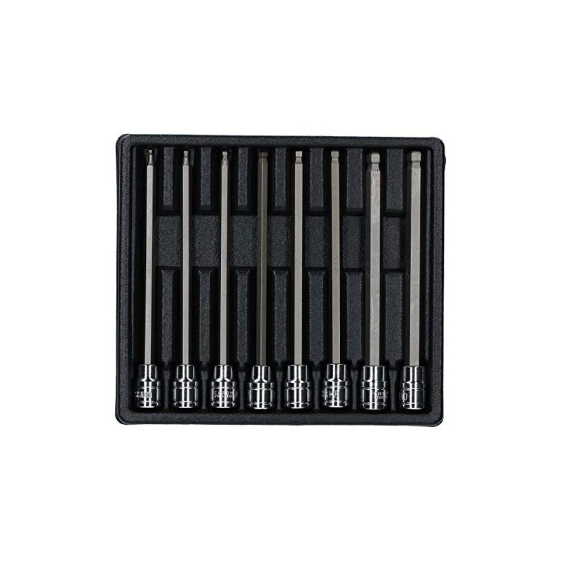 3/8" Drive Metric Extra Long Allen Hex Key Ball Ended