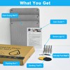 3Pcs Nesting Stone Drying Mat for Kitchen Counter, Quick Drying