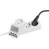 revolt Timer Socket: Digital Timer Switch with 180° Rotating LCD
