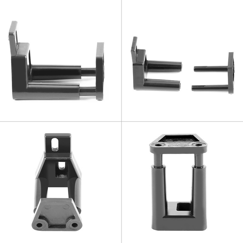 Barn Door Roller Guide, Sliding Door Guide, Black Premium Plastic