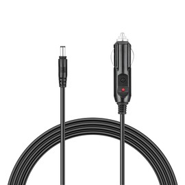 PwrON Car Male Plug 12V DC Adapter for Schumacher 94500109 SAC-109 XP2260-CA XP2260W DSR ProSeries DSR114 DSR115 DSR116 DSR119 Rechargeable AGM Jump Starter 12 Volt Power Supply Charger