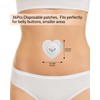 JOKHUE 36Pcs Disposable Castor Oil Patches Belly Button, Self-Adhesive Castor