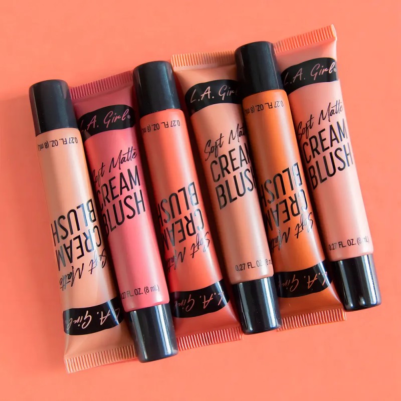 Rubor Líquido L.A. Girl Soft Matte Cream Blush Tono Kiss