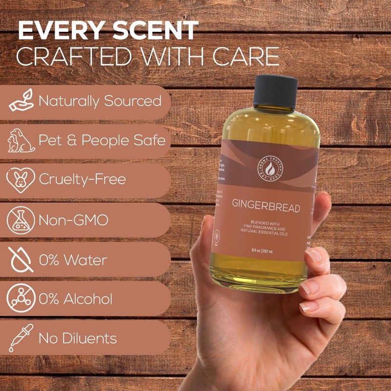 Aroma Country Gingerbread Diffuser Oil - Luxury Essential Oils for