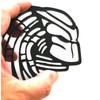 2Pcs Predator Emblems Car Badge, Custom 3D Exterior Automotive Accessories,