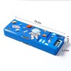 LilyBeauty Pop Up Multifunction Pencil Case with Calculator and Cutter,