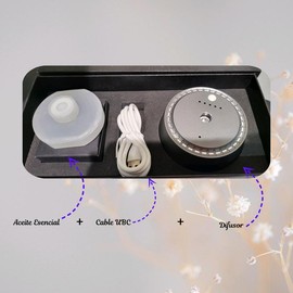 Ultrasonic Car Diffuser for Relaxing Aromatherapy - Essential Oils: shangri-la