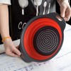 Collapsible Colander, Set of 2 Pcs Collapsible Strainer, Space-Saving Kitchen,