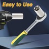 EVRBUL Stainless Steel 13/16" Penta Socket with 3/8" Drive Impact