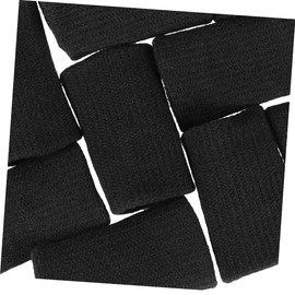 KOMBIUDA Finger Protector Brace for Sports 10pcs Elastic Finger Sleeves Black Breathable Material Compression Relief for