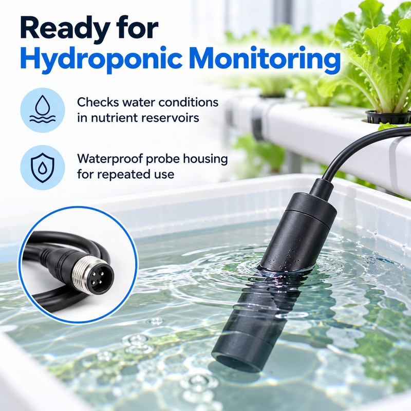 Water Quality Replacement Probe for Aquarium & Hydroponics – BLE-3188-P
