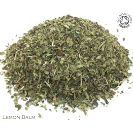 Organic Lemon Balm Pure Herbal Infusion (25 Unbleached Tea Bags - 50g)