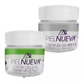 Piel Nueva Kit Crema De Día Fps15 + Crema Células Madre Vegetales