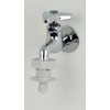 Kakudai Washing Machine Nipple with Water Leak Prevention Stopper, Compatible