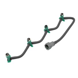 ZEALfix Fuel Injector Leak Off Return Pipe Compatible with Ford Focus Mk3 Mk4 C-Max Mondeo Galaxy S-Max Transit Tourneo Connect 1.6 Tdci Vo-lvo V50 S60 C30 S40 V40 1.6 D AV6Q9K022AB 1746271 31355340