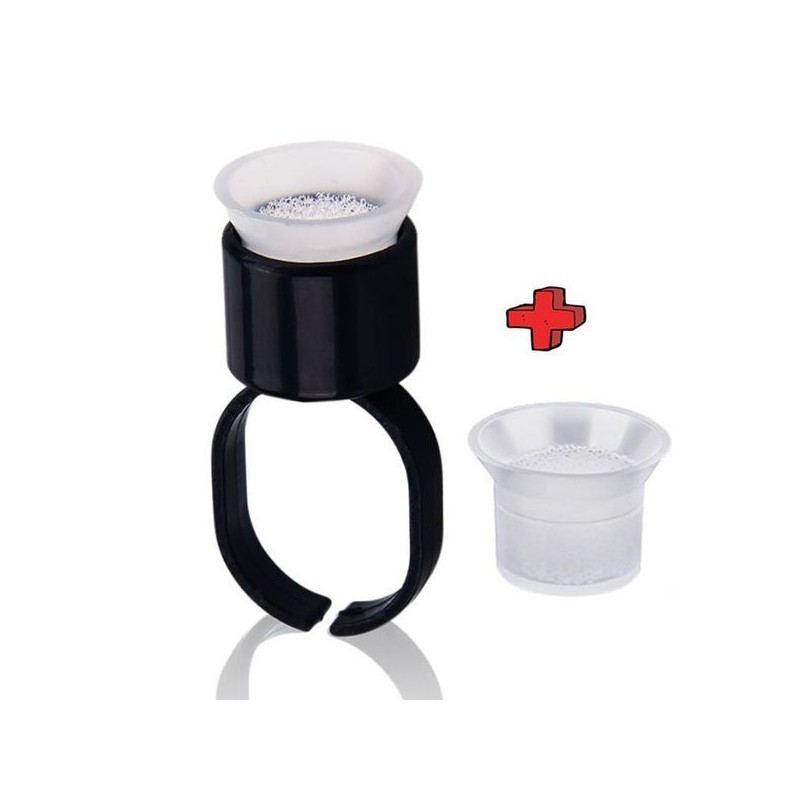 타투 스펀지 색소컵 세트 링반지 반영구 뷰티소품 Tattoo Sponge Pigment