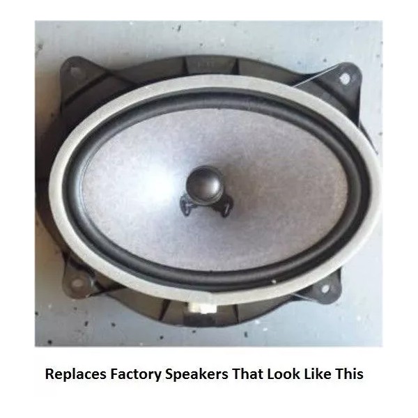 Custom Install Parts 6 x 9 Speaker Adapters Aftermarket Car