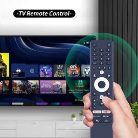 WDZP New SRC-4020-01 Voice Remote Control Replacement Fit for Vision Caixun SANSUI Thomson SMART TECH Voice LCD TV
