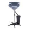 Gdrasuya10 Hair Washing Sink, Portable Shampoo Bowl Basin Height Adjustable