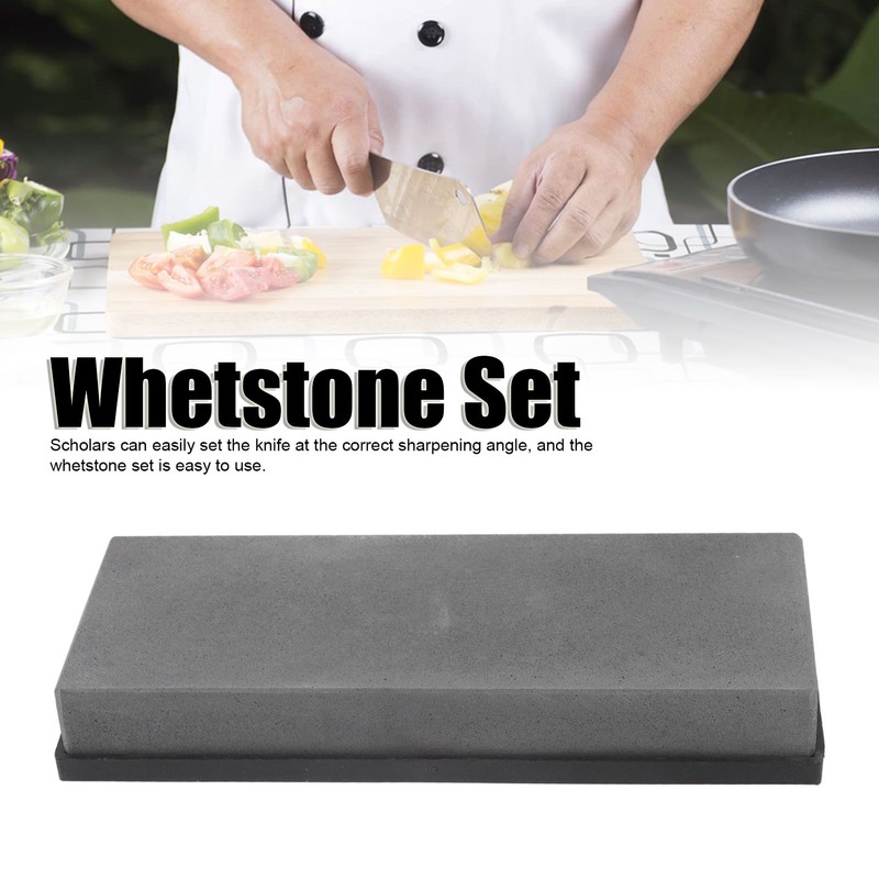 Professional Whetstone Set High Hardness Lasting Sharpness Washable Knife Sharpening
